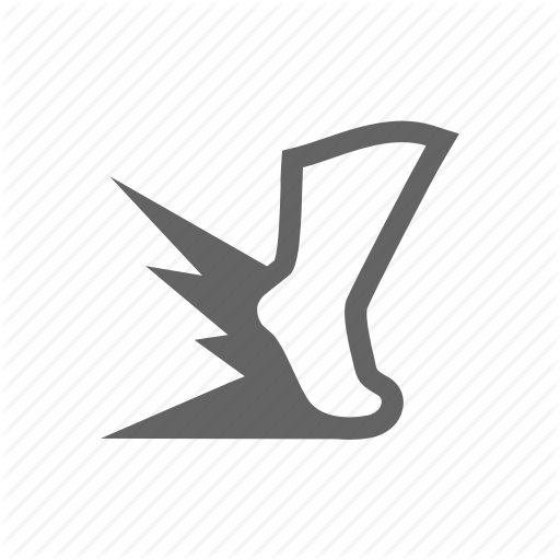 Hit, Leg, Power, Punch, Speed, Strike Icon
