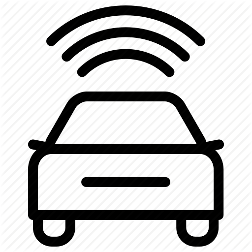 Car, Clock, Mobility, Online, Smart, Taxi, Watch Icon