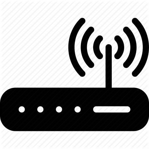 Communication, Modem, Router, Signal, Wifi Icon
