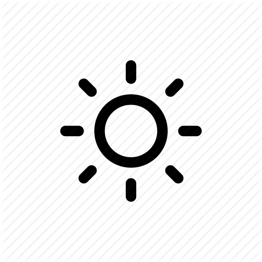 Bright, Sky, Sun, Sunny Icon