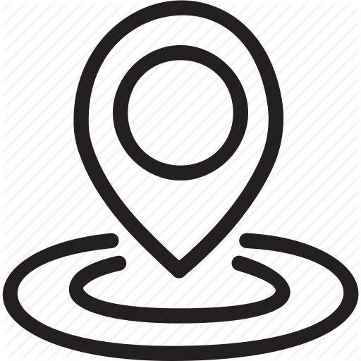 Business, Location, Mark, Modern Icon