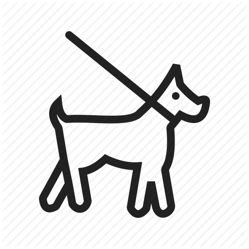 Bulldog, Collar, Dog, Lead, Leash, Puppy, Training Icon