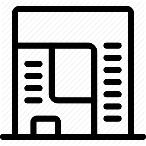 Architecture, Building, Modern Icon