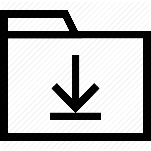 Down, Download, Downloads, Folder, Load, Local, Save Icon