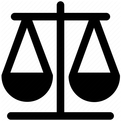 Business, Law, Measure, Modern, Scales, Weight Icon