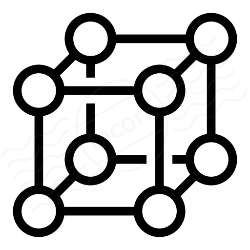 Iconexperience I Collection Cube Molecule Icon