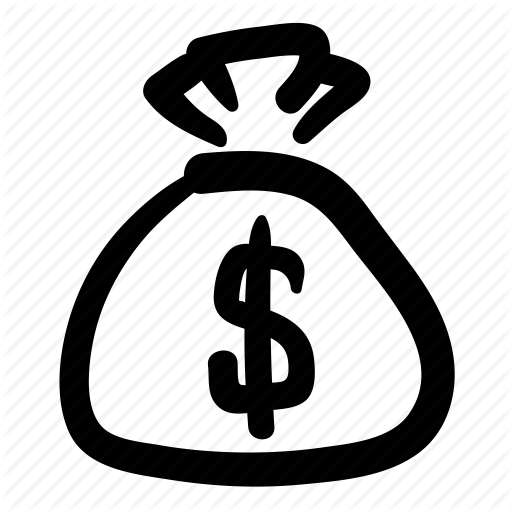 Budget, Business, Cash, Dollar, Doodle, Finance, Money Bag Icon