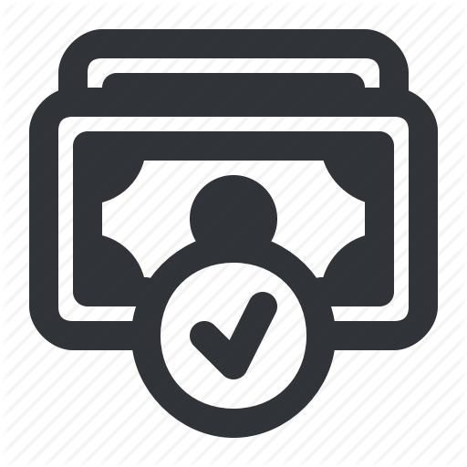 Cash, Check, Currency, Money, Payment, Verified Icon
