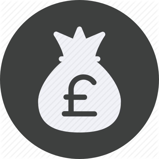 Bag, Business, Cash, Currency, Finance, Money, Pound, Sterling Icon