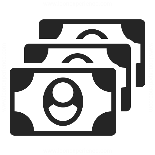 Money Bills Icon Iconexperience