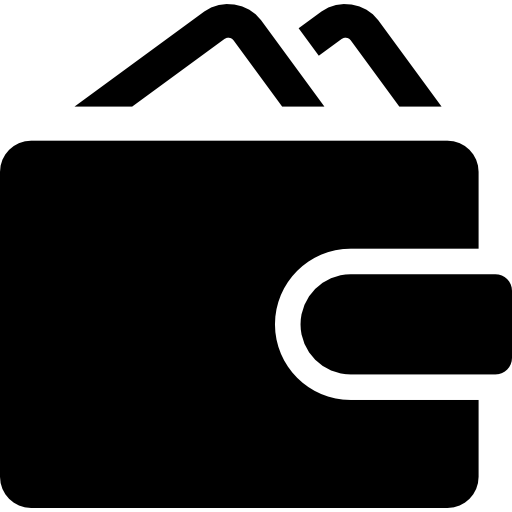 Wallet With Money Icon Shopping Mall Freepik