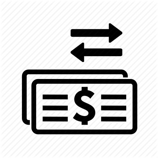 Cash, Currency, Dollar, Finance, Financial, Money, Transfer Icon