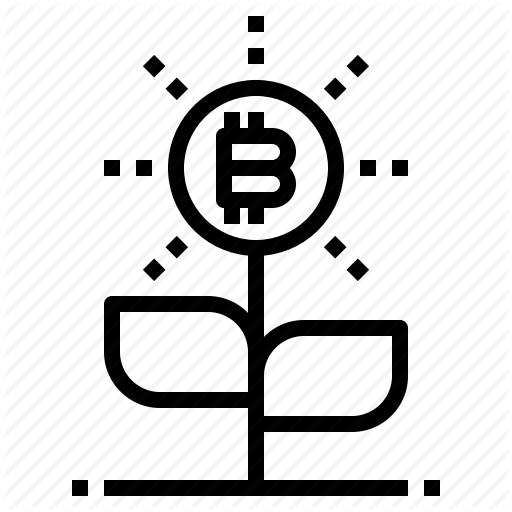 Bitcoin, Business, Currency, Money, Tree Icon