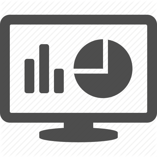 Chart, Graph, Monitor, Pie Chart, Screen, Stats, Tv Icon