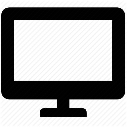 Monitor, Screen, Tv Icon