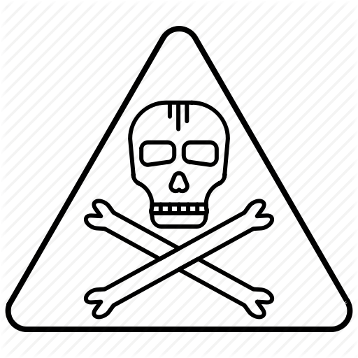 Danger, High, Science, Sign, Voltage, Warning Icon