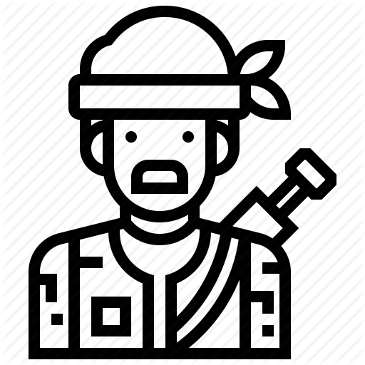 Avatar, Character, Hero, Hunter, Man, Warrior Icon