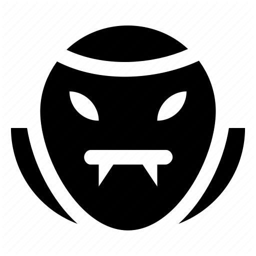 Ghost, Halloween Mask, Monster, Vampire, Zombie Icon