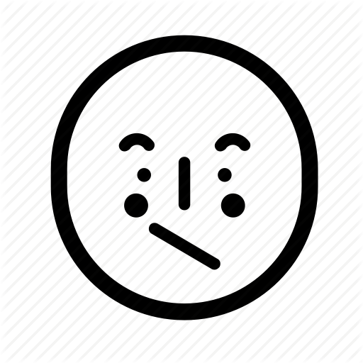 Daily, Face, Meh, Mood Icon