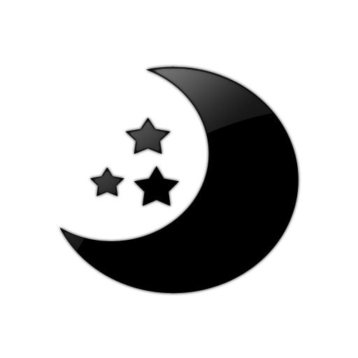 Moon And Stars Icon