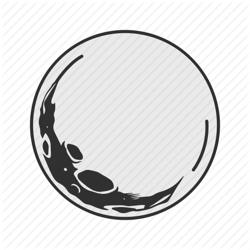 Full Moon, Halloween, Midnight, Moon Icon