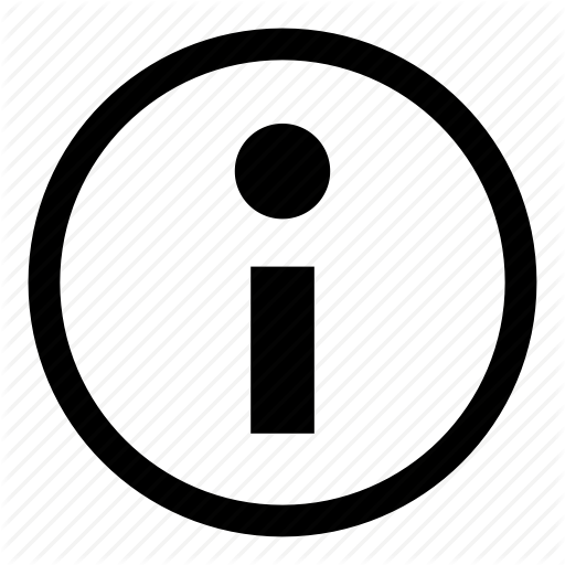 Details, Info, Information, More Info, Icon