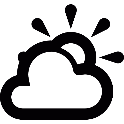 Partly, Weather, Cloud, Sun, Sunny Icon
