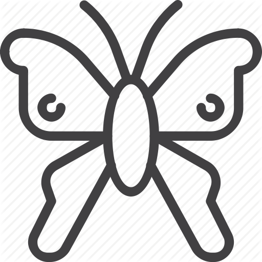 Butterfly, Insect, Moth Icon