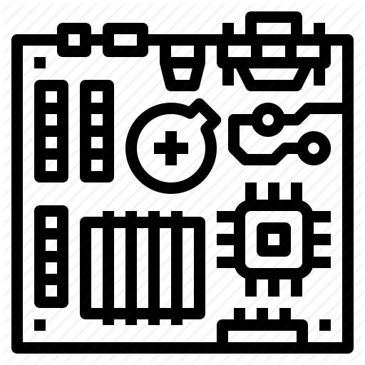 Board, Computer, Mainboard, Motherboard Icon