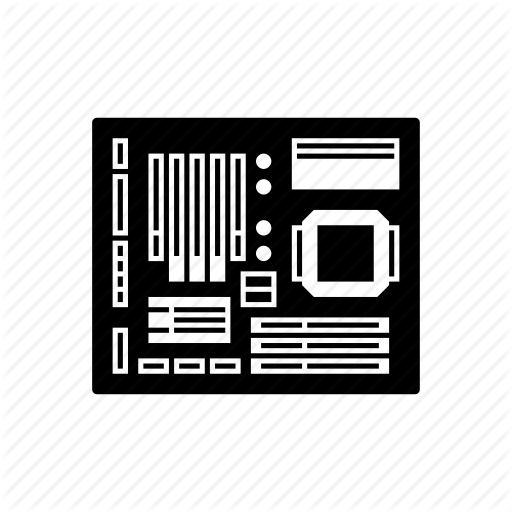 Computer, Hardware, Mainboard, Motherboard Icon