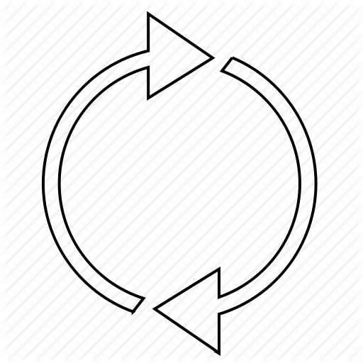 Arrow, Circular, Circulation, Gyration, Motion Icon