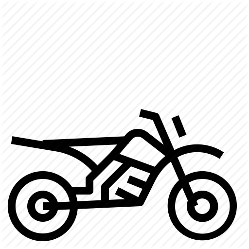 Bike, Motocross, Motorbike, Motorcycle Icon