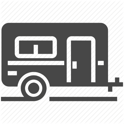 Camper, Camping, Motorhome Icon
