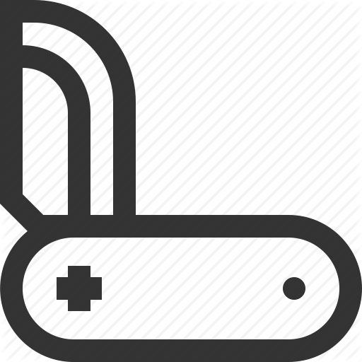 Blade, Folding, Knife, Swiss Icon