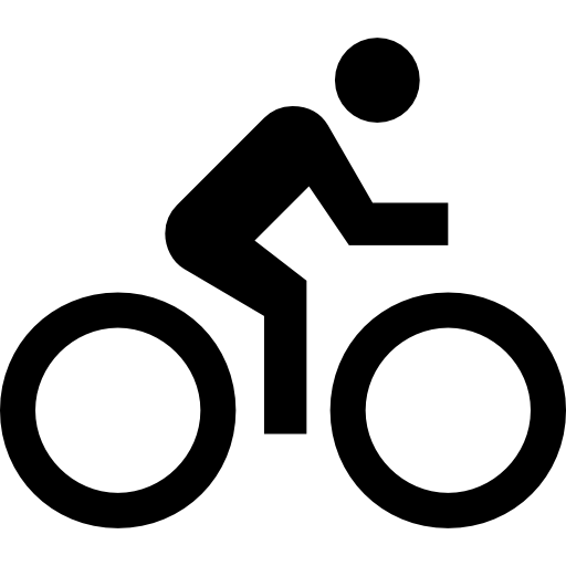Man Cycling Icons Free Download