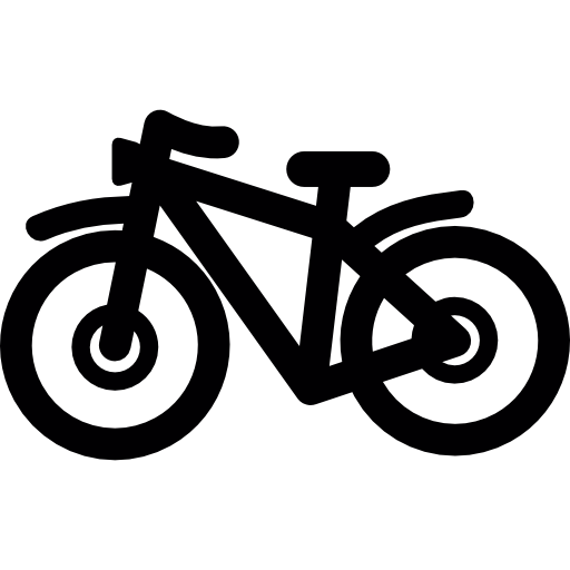 Mountain Bike Outline Icons Free Download