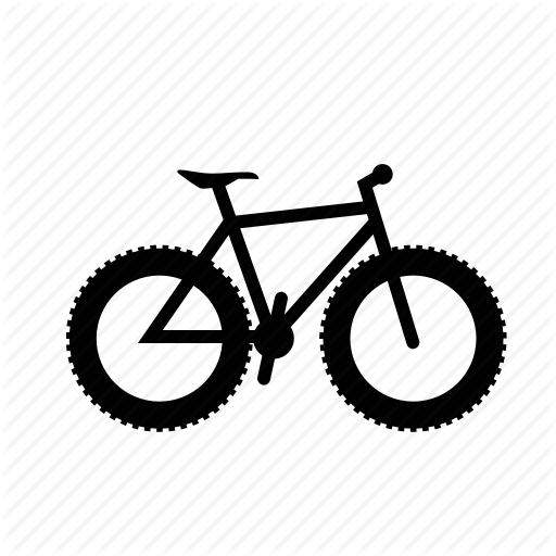 Bicycle, Bike, Fat, Fatbike, Mountain, Mtb, Muntainbike Icon