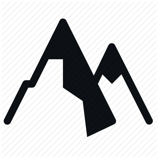 Climbing, Hiking, Mountain Climber, Mountains, Nature, Trekking Icon