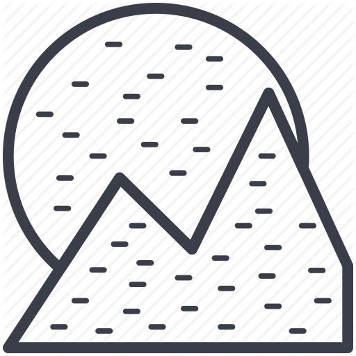 Hill Station, Hills, Landscape, Mountain Range, Sun Icon