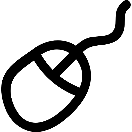 Mouse Hand Drawn Tool Icons Free Download