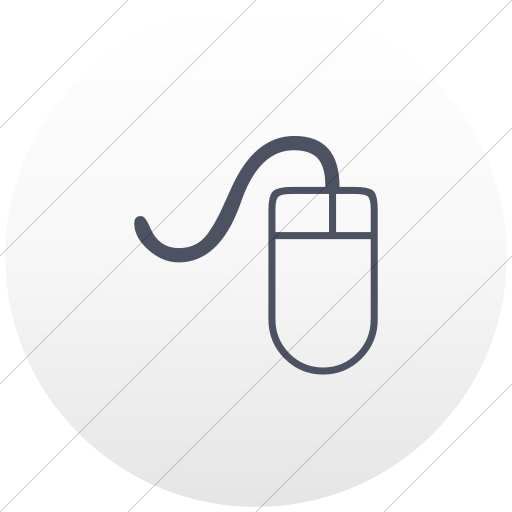 Flat Circle Blue Gray On White Gradient Classica