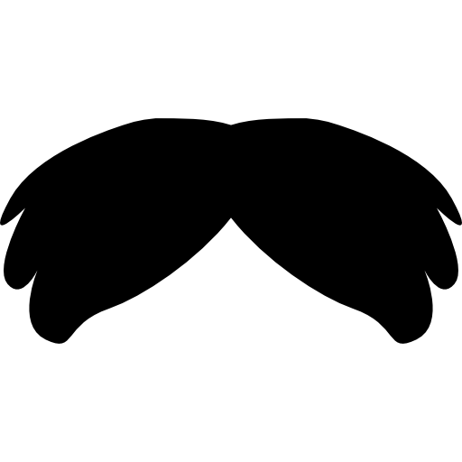 Facial Hair Thick Moustache Icons Free Download