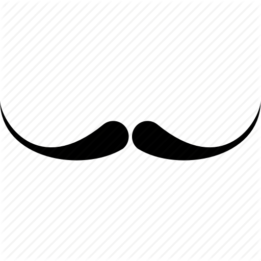 Fashion, Hair, Male, Moustache Icon