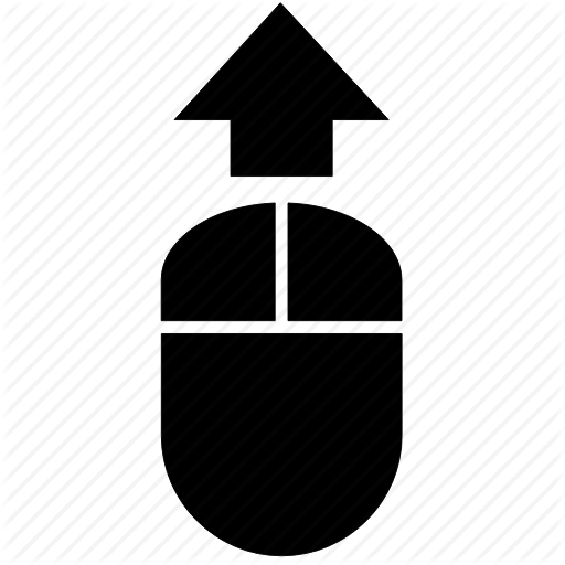 Arrow, Control, Mouse, Move, Top, Up Icon