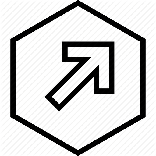 Arrow, Direction, Move, Right, Top Icon