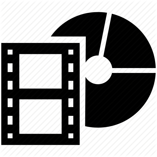 Camera Reel, Cd, Dvd, Film Strip, Movie Icon