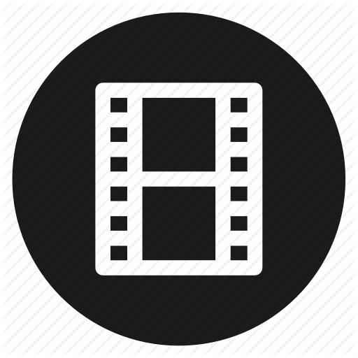 Circle, Circular, Film, Movie, Round, Video, Web Icon