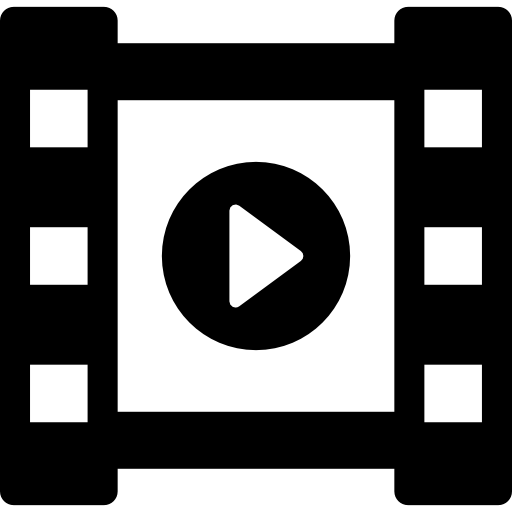 Film Reel Playing Icons Free Download
