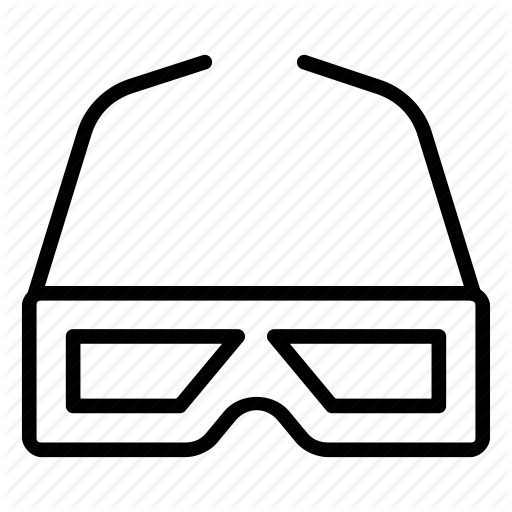 Glasses, Cinema, Glasses, Movie Icon Icon