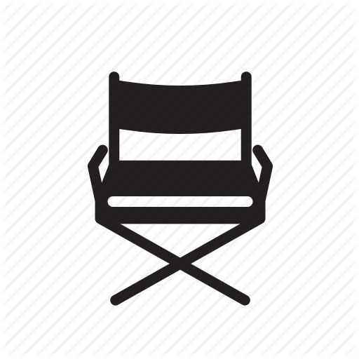 Chair, Director, Entertaiment, Movie, Movie Maker, Production Icon